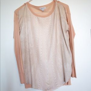 Calvin Klein sweater blouse
